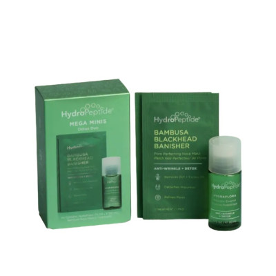 HydroPeptide Mega Minis Detox Duo Экспресс-очищение, увлажнение и тонизация кожи 