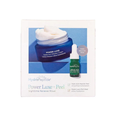 HydroPeptide Power Luxe + Peel Kit Нічний ритуал оновлення