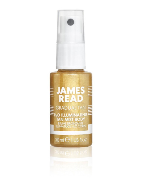 James Read H2O Illuminating Body Mist Travel-Size Мерцающий спрей для тела с эффектом автозагара