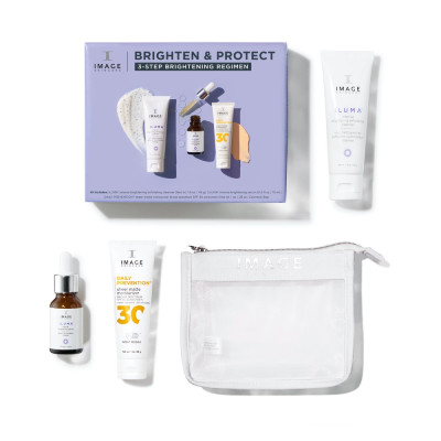 Image Skincare Trial Kit Brighten&  Protect Набір для освітлення та захисту шкіри обличчя