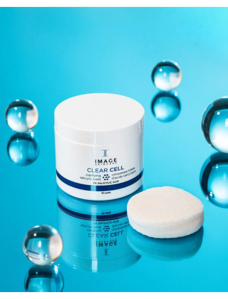 Image Skincare Clear Cell Salicylic Clarifying Pads Саліцилові диски з антибактеріальною дією