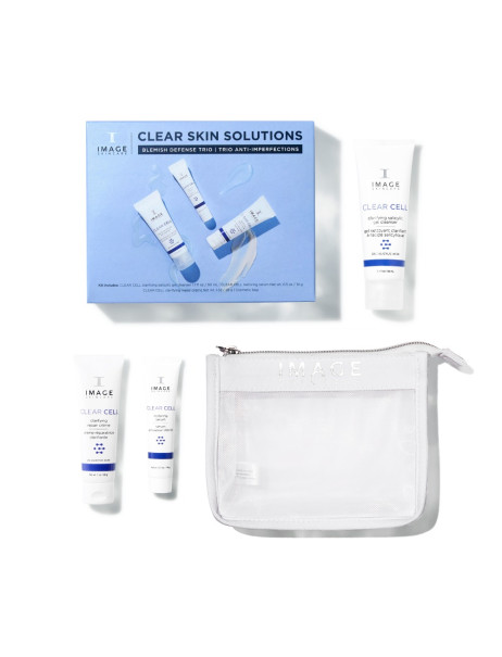 Image Skincare Trial Kit Clear Skin Solutions Пробный набор для проблемной кожи