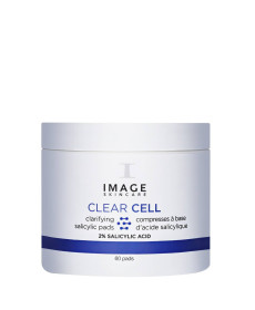 Image Skincare Clear Cell Salicylic Clarifying Pads Саліцилові диски з антибактеріальною дією - Написати відгук