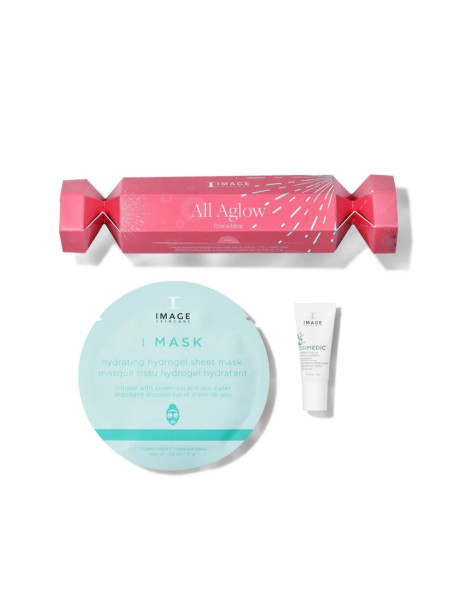 Image Skincare All Aglow Лимитированный подарочный набор для ухода за кожей лица и губ Все сияет