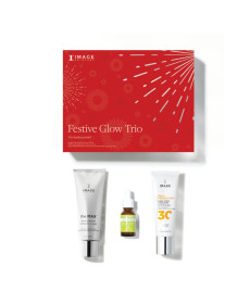 Image Skincare Festive Glow Trio Лимитированный подарочный набор Трио уходовой косметики Праздничное сияние - Написать отзыв
