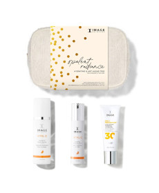 Image Skincare Opulent Radiance Hydrating & Anti-Aging Trio Набор с косметичкой увлажнение и омоложение - Написать отзыв