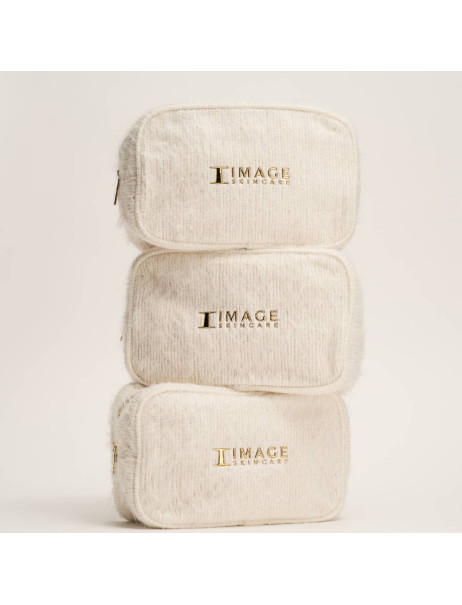 Image Skincare Opulent Radiance Hydrating & Anti-Aging Trio Набор с косметичкой увлажнение и омоложение