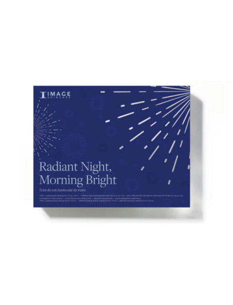 Image Skincare Radiant Night, Morning Bright Ormedic Balancing Facial Cleanser Gift Set Лімітований подарунковий набір Сяюча ніч, світлий ранок Очищающий гель з алое