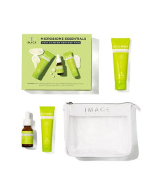 Image Skincare Facial Set Microbiome Essentials Skin Barrier Defense Trio Набір для підтримки захисного бар'єру шкіри - Написати відгук