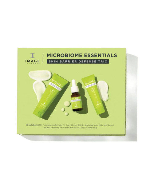 Image Skincare Facial Set Microbiome Essentials Skin Barrier Defense Trio Набір для підтримки захисного бар'єру шкіри