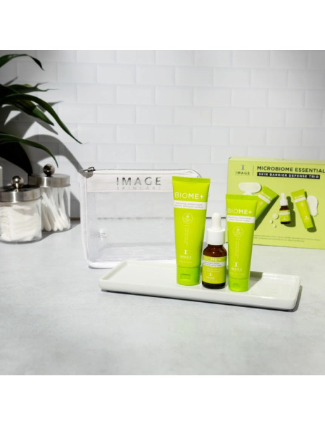 Image Skincare Facial Set Microbiome Essentials Skin Barrier Defense Trio Набір для підтримки захисного бар'єру шкіри