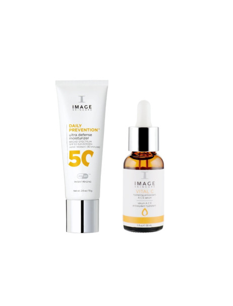 Image Skincare Summer Duos Kit 1 Летний набор для увлажнения кожи