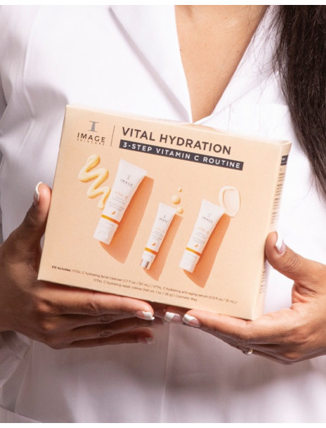 Image Skincare Vital Hydration 3-Step Vitamin C Routine Набор для глубокого увлажнения кожи