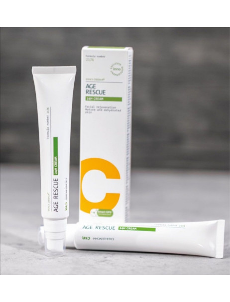 Innoaesthetics Inno-Derma Age Rescue 24H Cream Крем для омолодження шкіри та pre-peel терапії