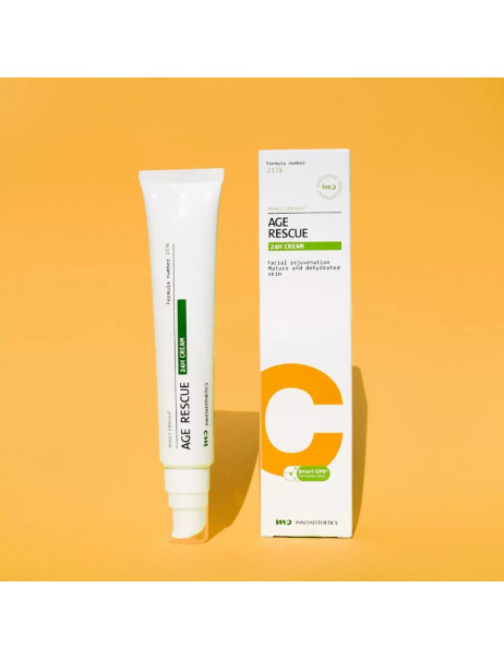 Innoaesthetics Inno-Derma Age Rescue 24H Cream Крем для омолодження шкіри та pre-peel терапії