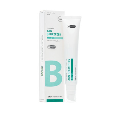 Innoaesthetics Inno-Derma AKN βPurifier Night Gel Нічний крем для шкіри з акне та pre-peel терапії