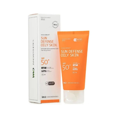 Innoaesthetics Inno-Derma Sun Defense Oily Skin SPF 50 Солнцезащитный матирующий крем для жирной кожи