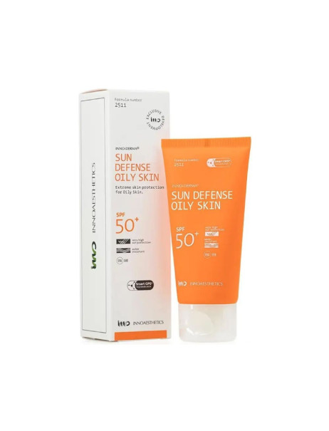 Innoaesthetics Inno-Derma Sun Defense Oily Skin SPF 50 Сонцезахисний матувальний крем для жирної шкіри