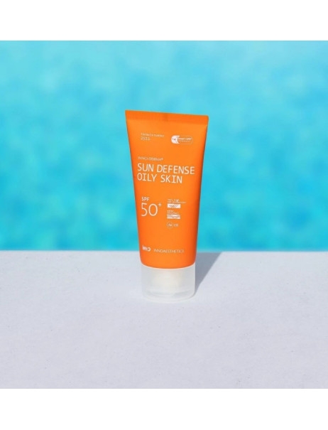 Innoaesthetics Inno-Derma Sun Defense Oily Skin SPF 50 Сонцезахисний матувальний крем для жирної шкіри