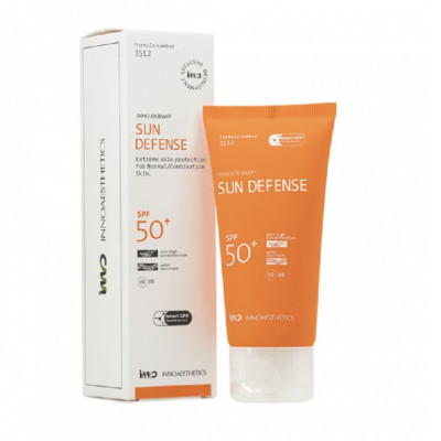 Innoaesthetics Inno-Derma Sun Defense SPF 50 Сонцезахист для нормальної та сухої шкіри