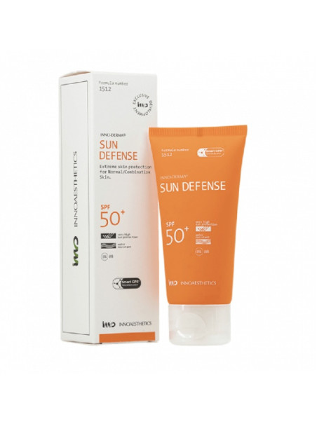 Innoaesthetics Inno-Derma Sun Defense SPF 50 Сонцезахист для нормальної та сухої шкіри