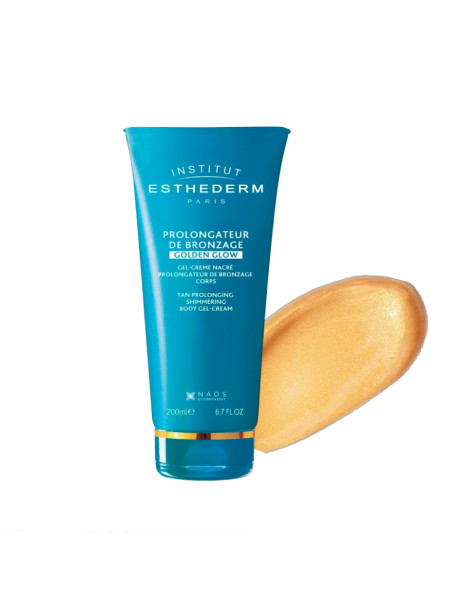 Institut Esthederm Golden Glow Body Tan Prolonger Гель-крем для продления загара с шимером