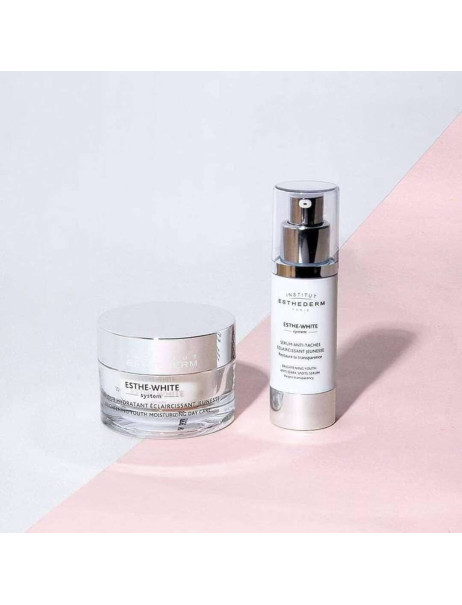 Institut Esthederm Esthe-White System Brightening Youth Moisturizing Day Care Освітлювальний дений крем