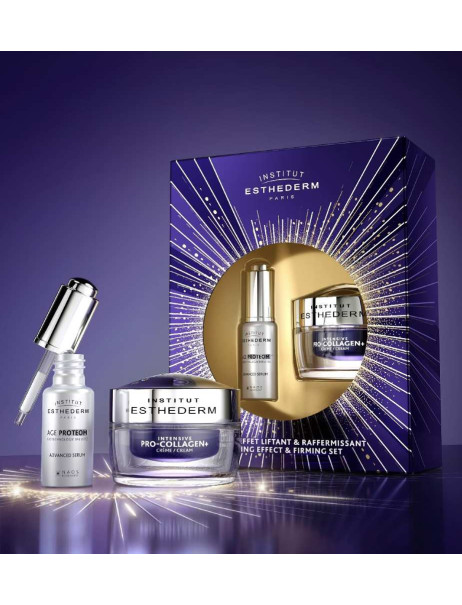 Institut Esthederm Llifing Effect & Firming Set Рождественский набор для лифтинга и укрепления кожи