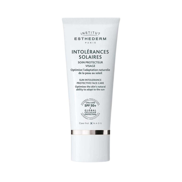 Institut Esthederm Intolerances Solaires Soin Protecteur Visage Sun Intolerance Protective Face Care SPF 50 Крем для обличчя при сонячній непереносимості