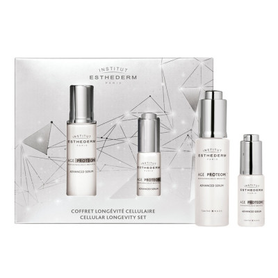 Institut Esthederm Cellular Longevity Age Proteom Set Рождественский набор "Инновации долголетия"