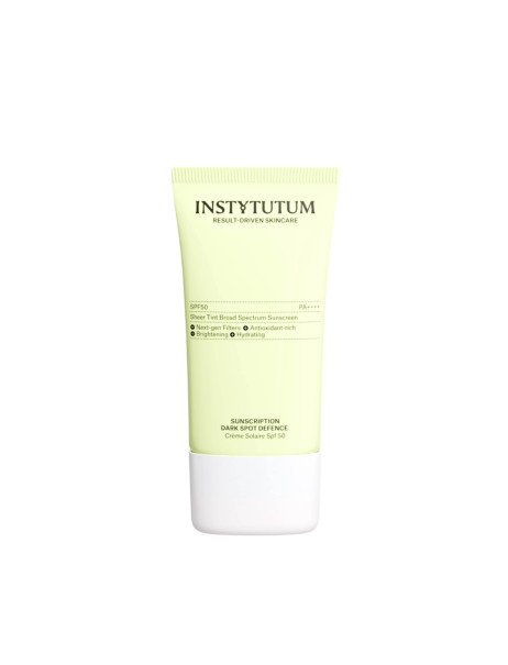 Instytutum Sunscription Dark Spot Defence SPF50 Next-Gen Сонцезахисний крем проти пігментних плям 3-в-1 для УФ-захисту, освітлення та догляду за шкірою