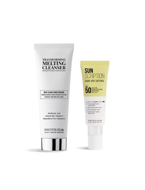 Instytutum Cleansing & Sun Potection Duo Обязательная пара 