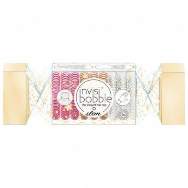 Invisibobble Slim Trio Cracker That's Crackin 'Набір резинок-браслетів для волосся 