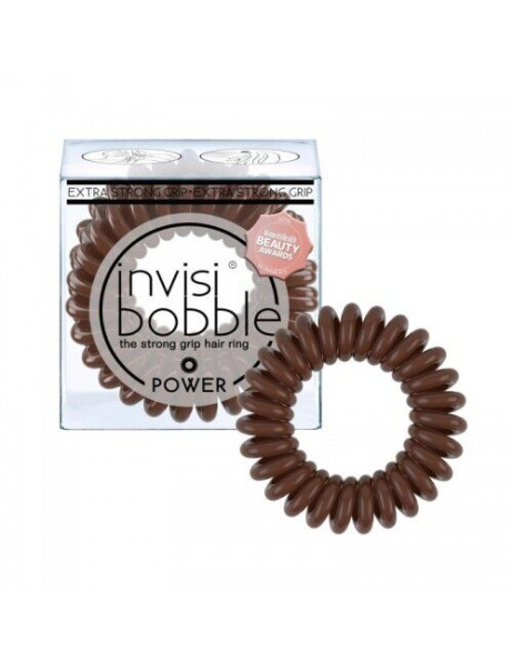 Invisibobble Power Pretzel Brown Гумка-браслет для волосся