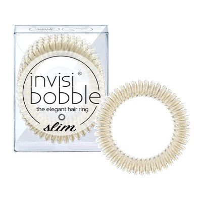 Invisibobble Slim Stay Gold Резинка-браслет для волос