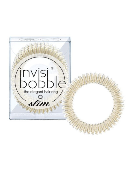 Invisibobble Slim Stay Gold Гумка-браслет для волосся