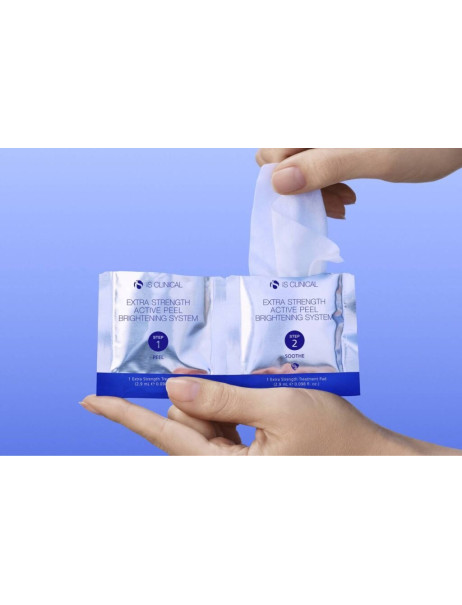 iS Clinical Extra Strength Active Peel Brightening System Пілінг-система для освітлення, оновлення та зменшення зморшок