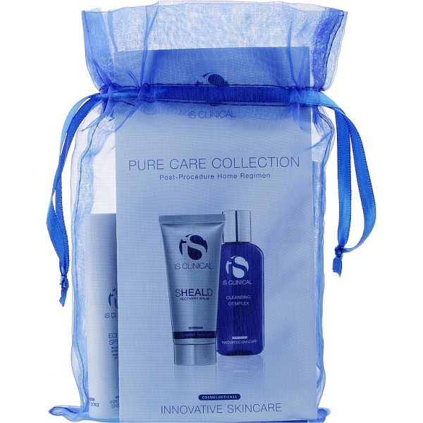 iS Clinical Pure Care Collection Post-Procedure Home Regimen Bag Постпроцедурний домашній догляд міні-набір