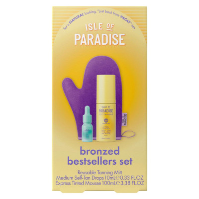 Isle of Paradise Bronzed Best Sellers Лімітований набір бестселерів для автозасмаги
