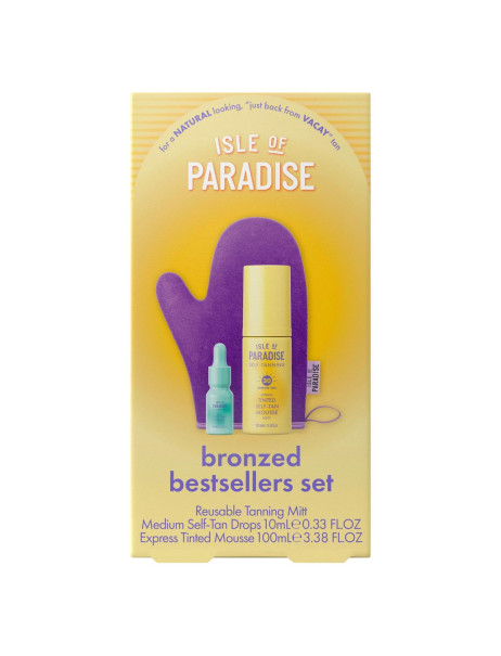 Isle of Paradise Bronzed Best Sellers Лімітований набір бестселерів для автозасмаги