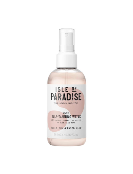 Isle of Paradise Self-tanning Water Light Мист для автозагара, оттенок Light