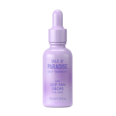 Isle of Paradise Face and Body Self Tanning Drops Dark Краплі для автозасмаги обличчя та тіла, відтінок Dark