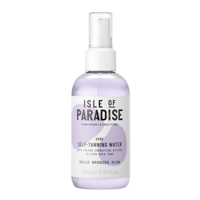 Isle of Paradise Self-tanning Water Dark Міст для автозасмаги, відтінок Dark