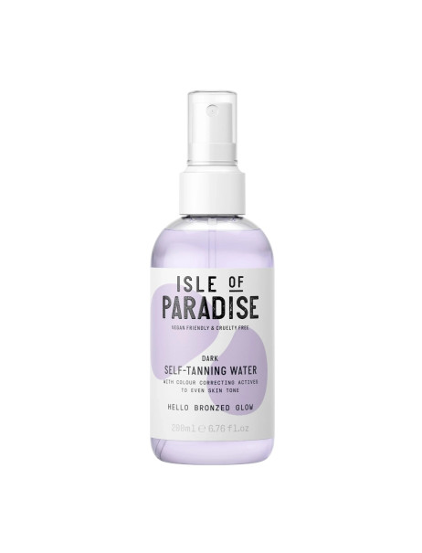 Isle of Paradise Self-tanning Water Dark Міст для автозасмаги, відтінок Dark