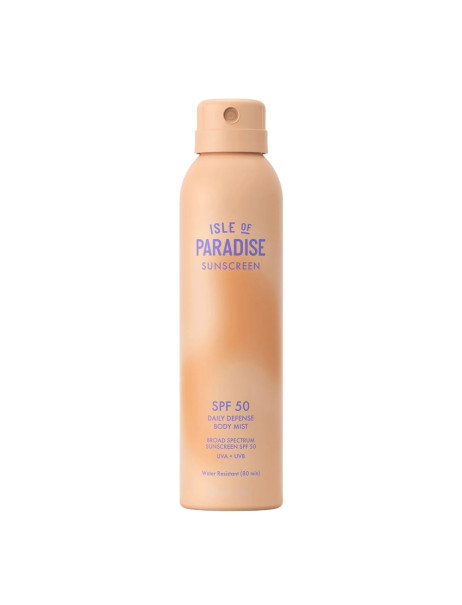 Isle of Paradise Body Mist SPF 50 Сонцезахисний міст для тіла SPF 50