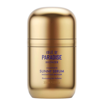 Isle of Paradise Sunny Serum Instant Face Bronzer Light Champagne Бронзуюча сироватка для обличчя, відтінок Light, Champagne
