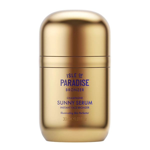 Isle of Paradise Sunny Serum Instant Face Bronzer Light Champagne Бронзуюча сироватка для обличчя, відтінок Light, Champagne