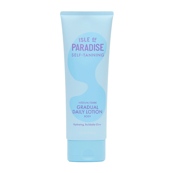 Isle of Paradise Gradual Daily Lotion Medium/Dark Лосьйон для поступової автозасмаги, відтінок Medium/Dark