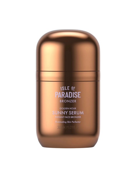 Isle of Paradise Sunny Serum Instant Face Bronzer Medium Golden Hour Бронзирующая сыворотка для лица, оттенок Medium, Golden Hour