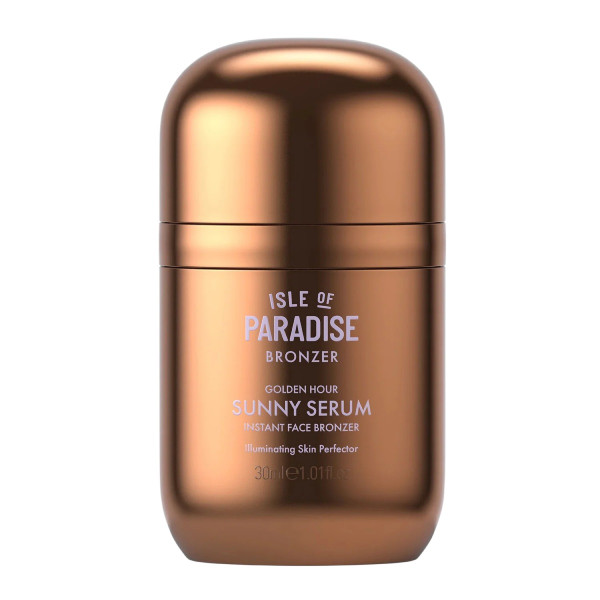 Isle of Paradise Sunny Serum Instant Face Bronzer Medium Golden Hour Бронзуюча сироватка для обличчя, відтінок Medium, Golden Hour